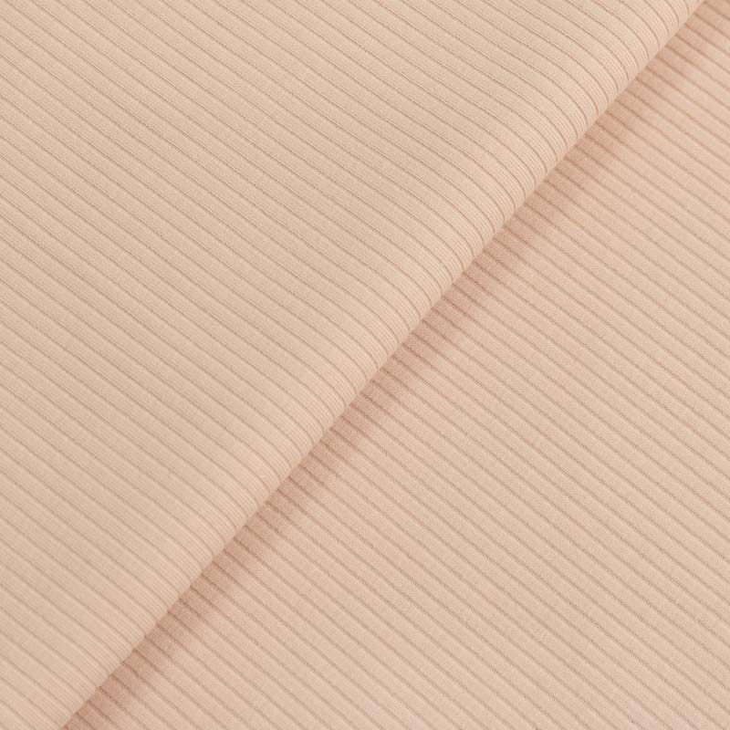 Jersey, weicher Rippenjersey mit Struktur, Rosa - 50 cm Jersey, weicher Rippenjersey mit Struktur, Rosa - 50 cm