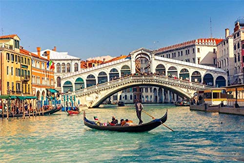 KKKKX Stickset Stickbilder Kreuzstich Vorgedruckt Canal Grande, Venedig, Italien 40x50cm DIY Kunst Kreuzstich Kit Stickerei, geeignet für Anfänger für die Heimdekoration (14CT vorgedruckte Leinwand) KKKKX Stickset Stickbilder Kreuzstich Vorgedruckt Canal Grande, Venedig, Italien 40x50cm DIY Kunst Kreuzstich Kit Stickerei, geeignet für Anfänger für die Heimdekoration (14CT vorgedruckte Leinwand)