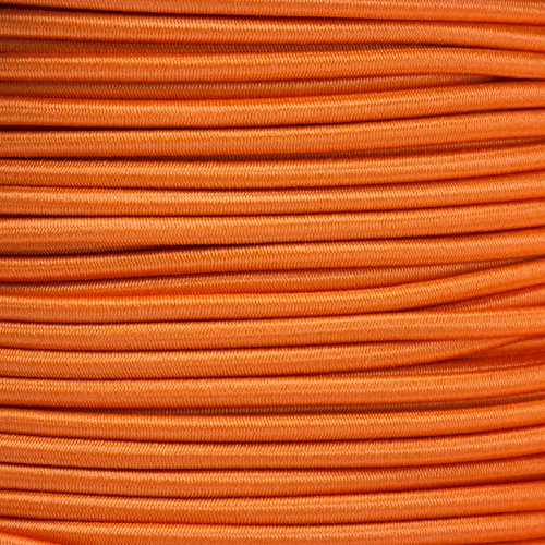 Kahage 2m Gummikordel - Hutgummi - Rundgummi, hochwertig, extra-stark in 3mm, orange Kahage 2m Gummikordel - Hutgummi - Rundgummi, hochwertig, extra-stark in 3mm, orange