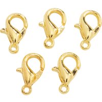 Karabinerverschluss, 10 mm - Goldfarben Karabinerverschluss, 10 mm - Goldfarben von UIT