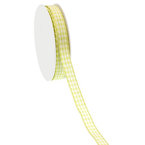 Karoband, hellgrün, 10 mm, 10 m Karoband, hellgrün, 10 mm, 10 m