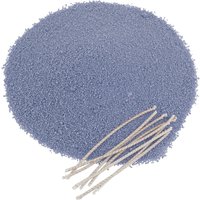 Kerzensand, 175 g - 8 Dochte, Pastell-Blau Kerzensand, 175 g - 8 Dochte, Pastell-Blau von Stellwag creative