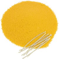 Kerzensand, 175 g - 8 Dochte, Pastell-Gelb Kerzensand, 175 g - 8 Dochte, Pastell-Gelb von Stellwag creative
