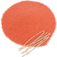 Kerzensand, 175 g - 8 Dochte, Pastell-Orange Kerzensand, 175 g - 8 Dochte, Pastell-Orange von Stellwag creative