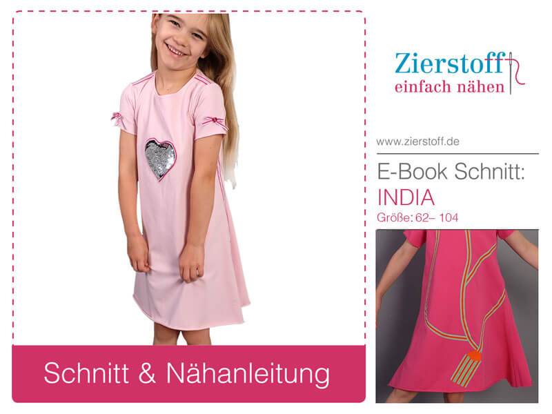 Kleid INDIA, Gr. 62 - 104