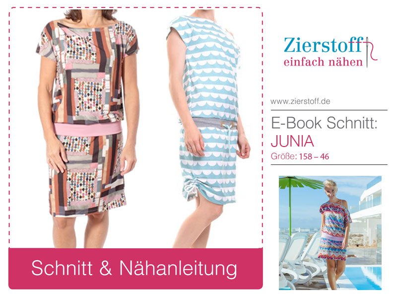 Kleid ""JUNIA"", Gr. 158 – Damengr. 46 Kleid ""JUNIA"", Gr. 158 – Damengr. 46