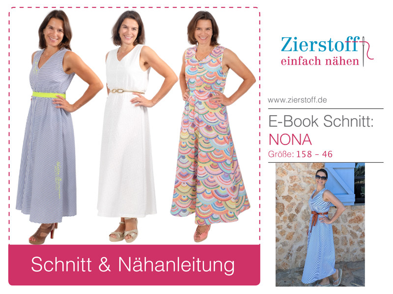 Kleid ""Nona"", Gr. 158 – Damengr. 46 Kleid ""Nona"", Gr. 158 – Damengr. 46