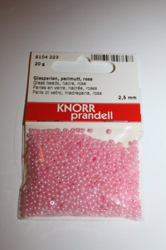 Knorr prandell Böhm.Rocaille 2,5mm 20g rosa