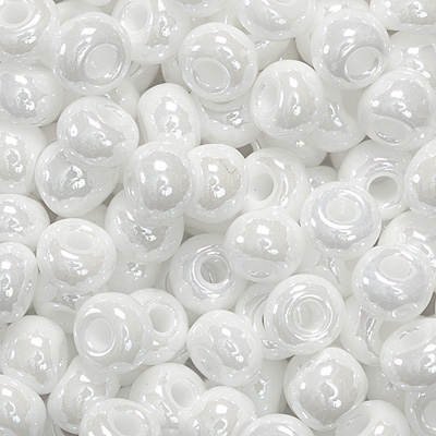 Knorr Prandell Böhm.Rocaille 5mm 35g weiß glänz. von Knorr Prandell