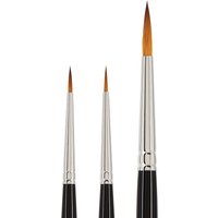 Kolinex Synthetik Pinsel, 3er-Set, superfein Kolinex Synthetik Pinsel, 3er-Set, superfein