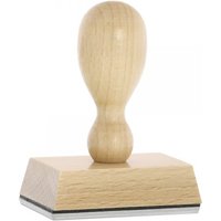Kontierung- Buchhaltung Holzstempel (100x60 mm)