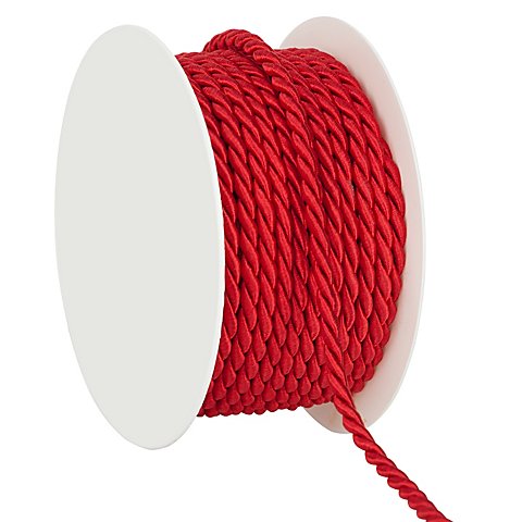 Kordel, rot, 4 mm, 10 m Kordel, rot, 4 mm, 10 m