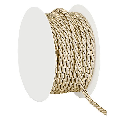 Kordel, taupe, 4 mm, 10 m Kordel, taupe, 4 mm, 10 m