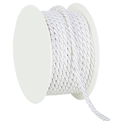 Kordel, weiß, 4 mm, 10 m Kordel, weiß, 4 mm, 10 m