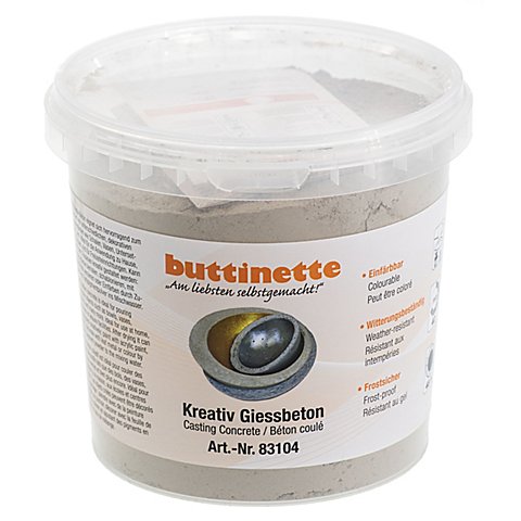 buttinette Kreativ-Gießbeton, 2,5 kg von buttinette