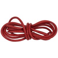 Lederband rund, Ø 1 mm - Rot von Rot