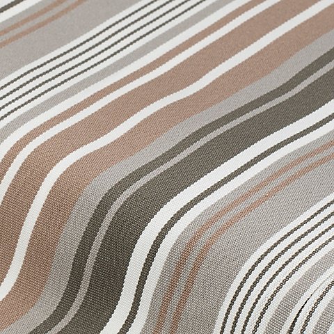 Liegestuhlstoff / Allround-Gewebe "Streifen", 44 cm breit, braun-color Liegestuhlstoff / Allround-Gewebe "Streifen", 44 cm breit, braun-color