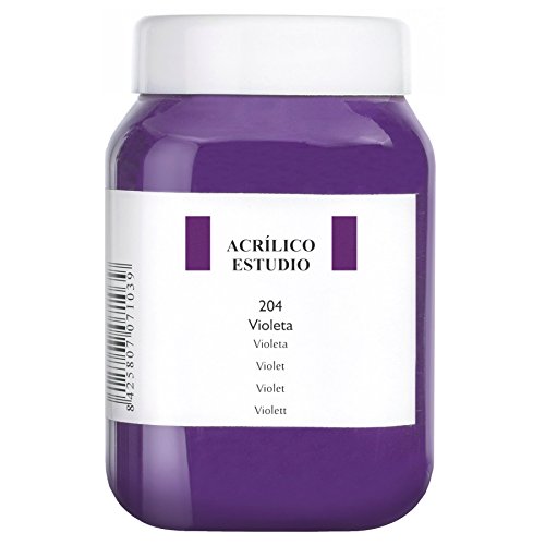 Lienzos Levante 0120523204 - Studio Acrylfarbe, 500 ml Behälter, Farbe 204 Violett Lienzos Levante 0120523204 - Studio Acrylfarbe, 500 ml Behälter, Farbe 204 Violett