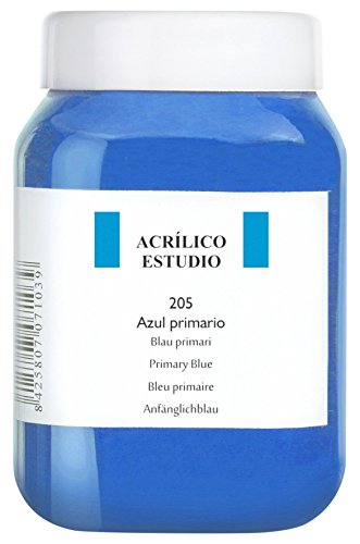 Lienzos Levante 0120523205 - Studio Acrylfarbe, 500 ml Behälter, Farbe 205 Anfänglishblau
