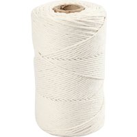 Makramee-Kordel, L 198 m, D 2 mm - Naturweiß Makramee-Kordel, L 198 m, D 2 mm - Naturweiß von creativ company