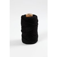 Makramee-Kordel, L 55 m, D 4 mm - Schwarz Makramee-Kordel, L 55 m, D 4 mm - Schwarz von creativ company