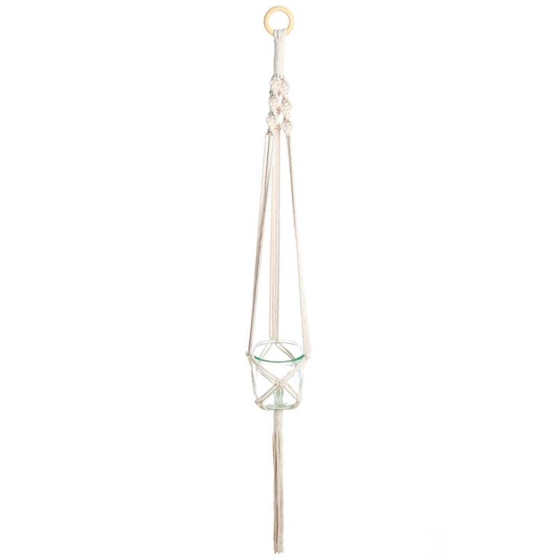 Makramee Set Windlicht aus Rico Macrame Makramee Set Windlicht aus Rico Macrame