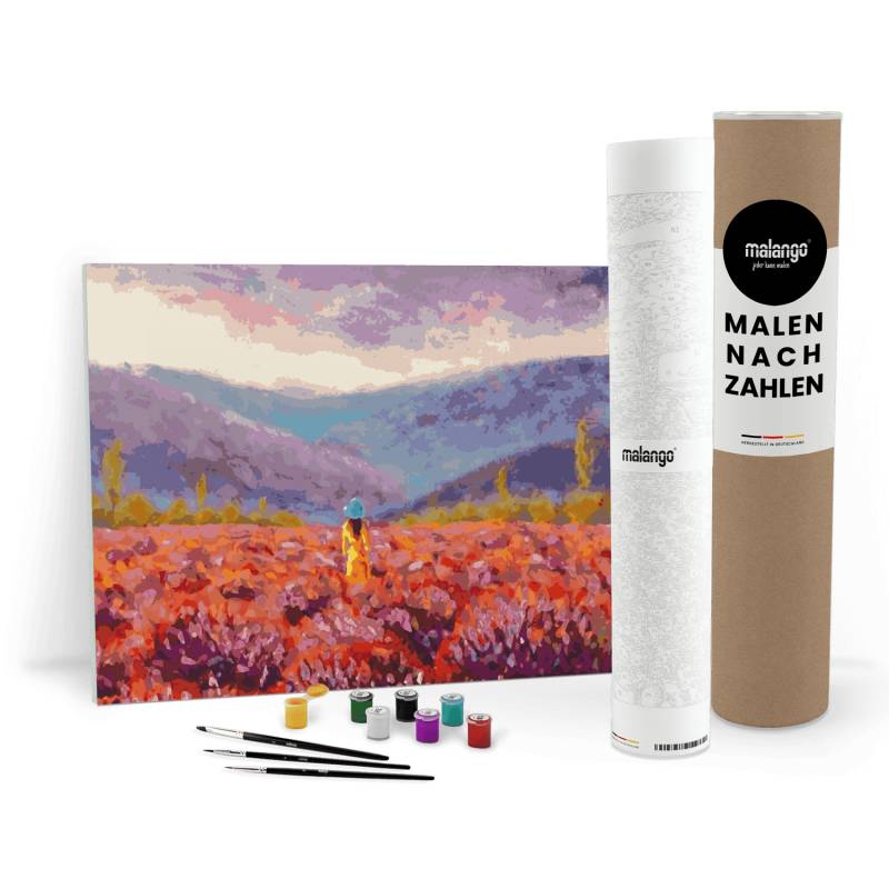 Malen nach Zahlen - Blumen Landschaft No. 1