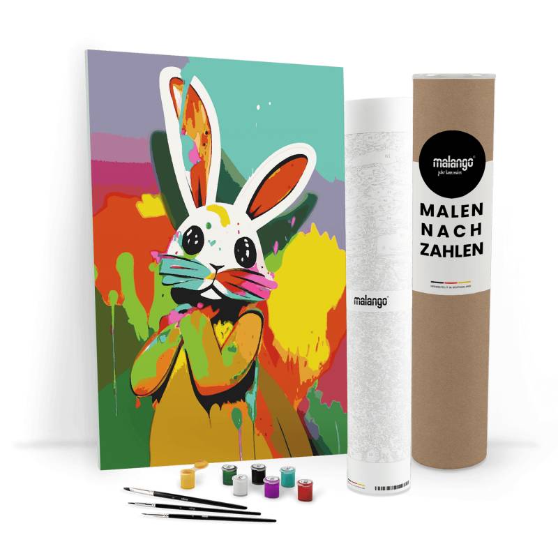 Malen nach Zahlen - Hase Hannibal Malen nach Zahlen - Hase Hannibal