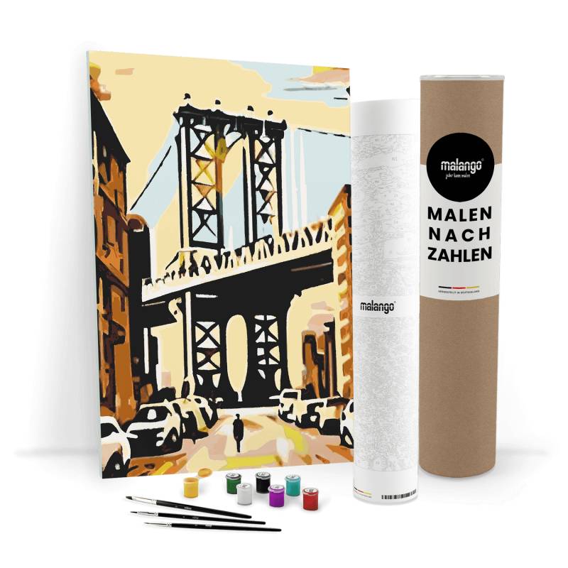 Malen nach Zahlen - New York Brooklyn Bridge Malen nach Zahlen - New York Brooklyn Bridge
