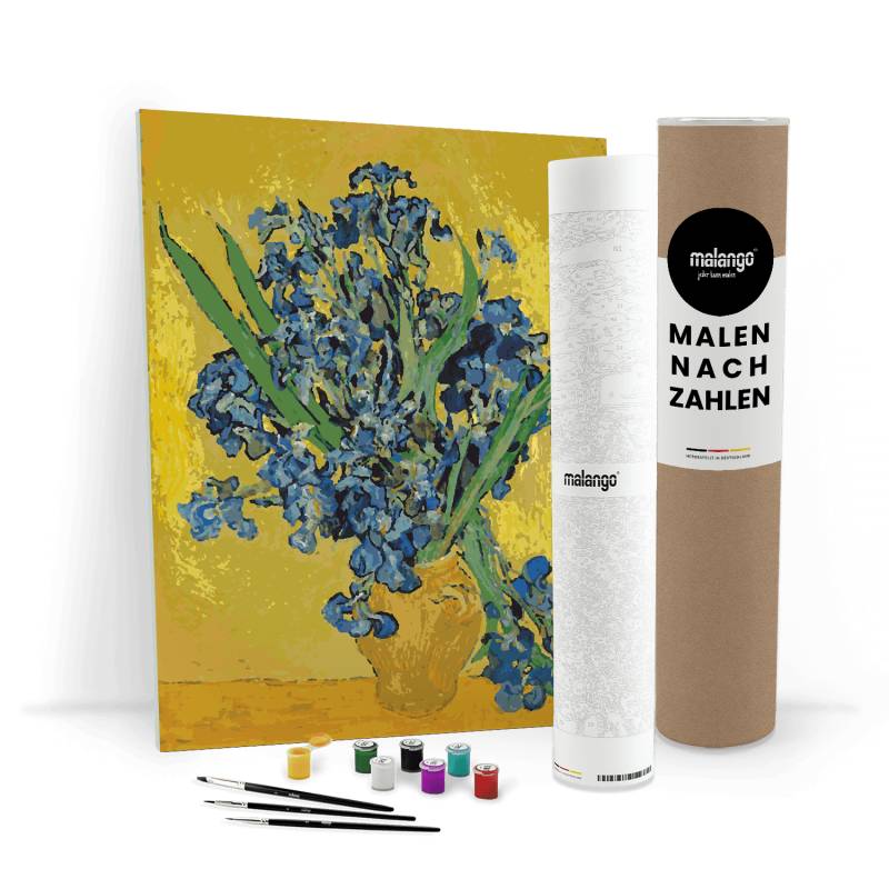 Malen nach Zahlen - Vincent van Gogh - Stillleben mit Schwertlilien