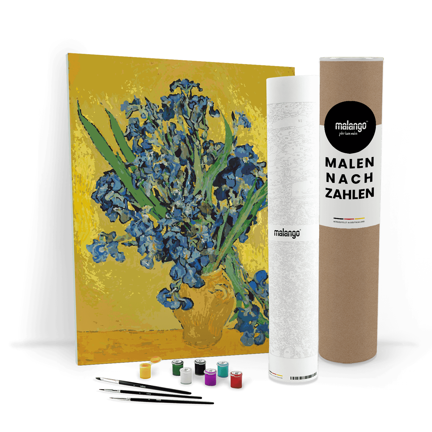 Malen nach Zahlen - Vincent van Gogh - Stillleben mit Schwertlilien