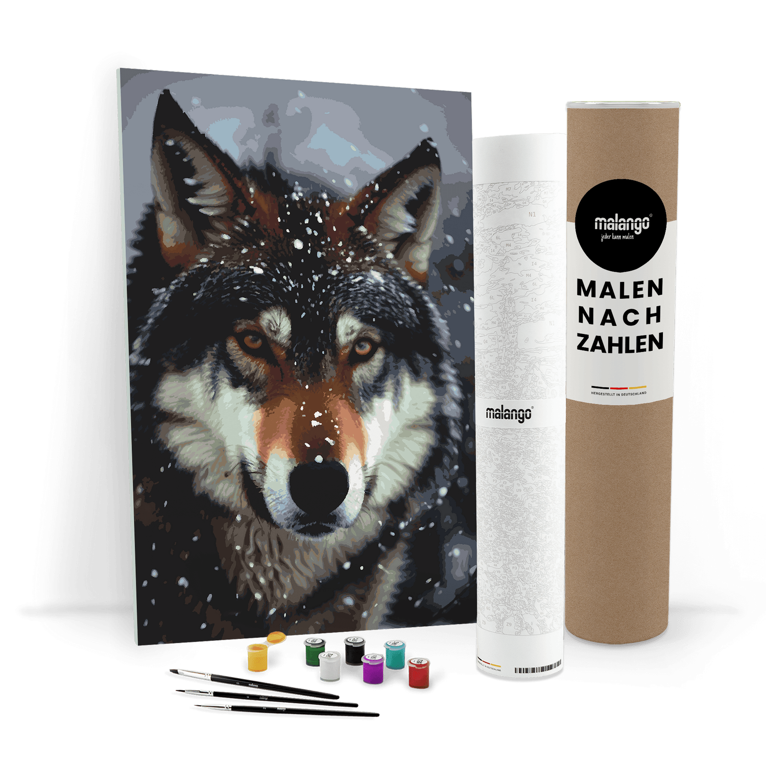 Malen nach Zahlen - Wolf Waldo