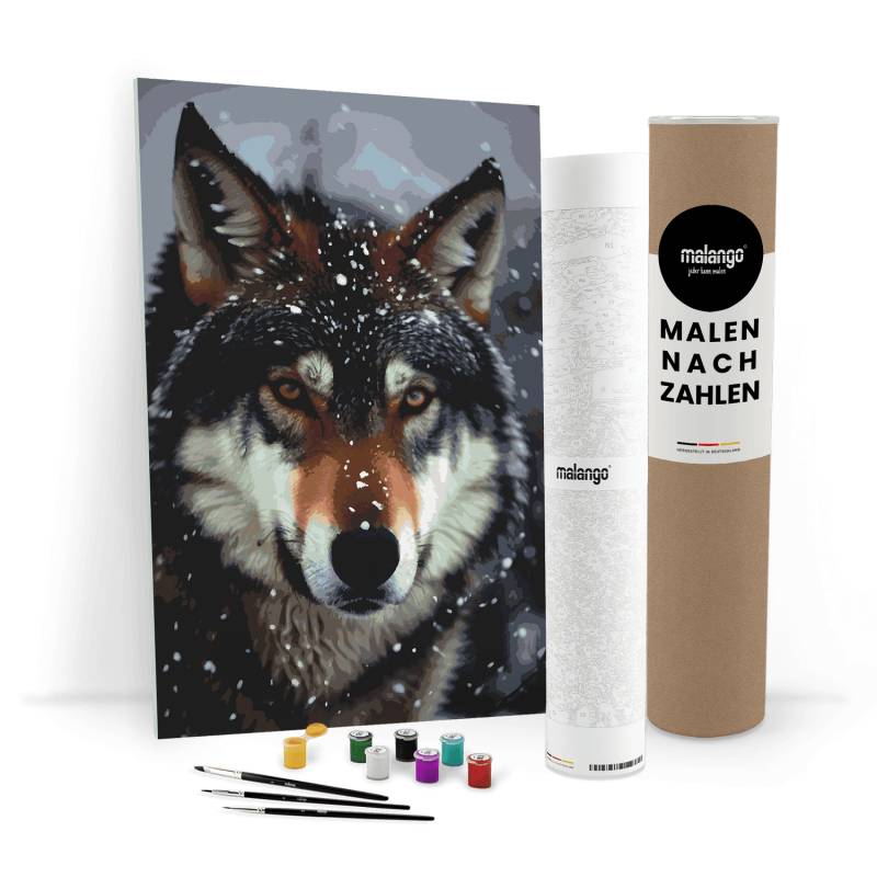 Malen nach Zahlen - Wolf Waldo Malen nach Zahlen - Wolf Waldo
