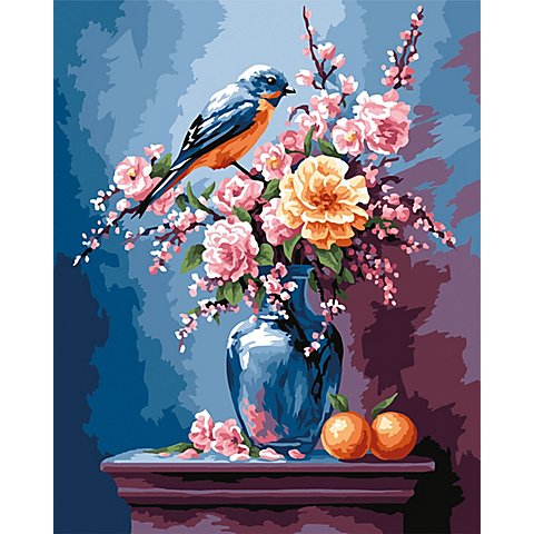 Malen nach Zahlen auf Leinwand "Stillleben", 40 x 50 cm Malen nach Zahlen auf Leinwand "Stillleben", 40 x 50 cm