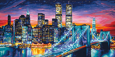 Manhattan bei Nacht Manhattan bei Nacht