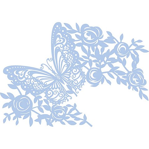 Maskier-Schablone "Schmetterling", 21 x 29,7 cm