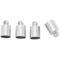 Metall-Endkappe - für 5 mm, Kordeln Metall-Endkappe - für 5 mm, Kordeln von UIT