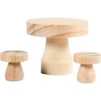 Miniatur Tisch und Hocker Miniatur Tisch und Hocker von creativ company
