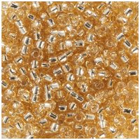 Miyuki-Rocailles - silverlined gold von Gold