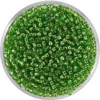 Miyuki-Rocailles - Japanische Glasperlen - silverlined peridot Miyuki-Rocailles - Japanische Glasperlen - silverlined peridot