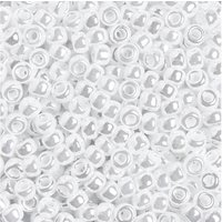 Miyuki-Rocailles - Pearl-White von Weiß