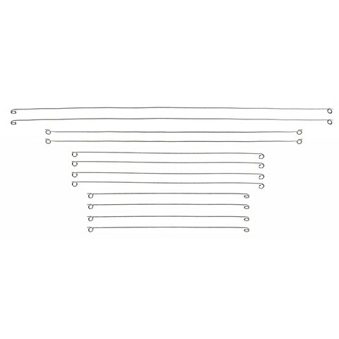 Mobiledrähte, 12 Stück