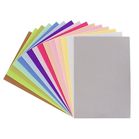 Moosgummi "Pastell", 20 x 29 cm, 15 Bogen Moosgummi "Pastell", 20 x 29 cm, 15 Bogen