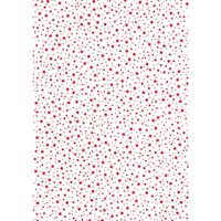 Motivkarton "Mini-Sterne" - Rot von Rot