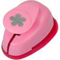 Motivlocher Retro Blume, 1,6 cm von Pink