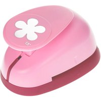 Motivlocher Retro Blume, 3,8 cm von Pink