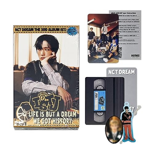 NCT DREAM - 3rd Album [ISTJ] (7DREAM QR Ver. - JISUNG Ver.) Package Box + Image Card + Sticker + QR Card + PhotoCard + Paper Ornament + 2 Pin Button Badges + 4 Extra Photocards von SMent