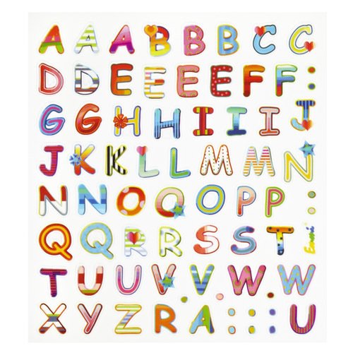 NEU Hobby-Design Sticker Design Buchstaben [Haushaltswaren]
