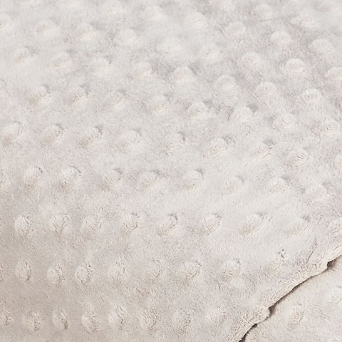 Noppen-Fleece "Minky", taupe Noppen-Fleece "Minky", taupe