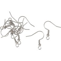 Ohrhaken, Edelstahl, 10 Stück Ohrhaken, Edelstahl, 10 Stück von PRACHT